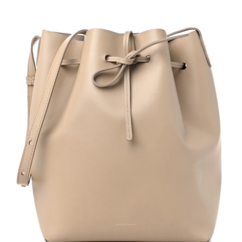 Mansur Gavriel Genuine Leather Large Bucket